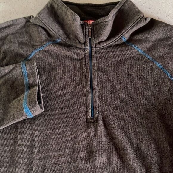 🇺🇸 Agave Denimsmith 1/4 Zip Pullover Mens M - Picture 1 of 8